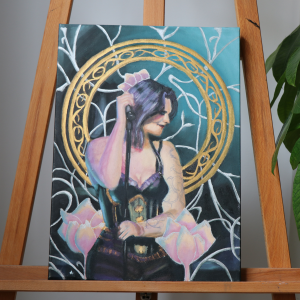 art nouveau floor jansen portrait