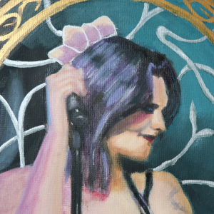 art nouveau floor jansen portrait