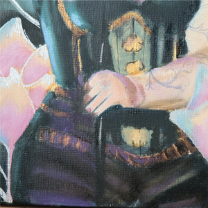art nouveau floor jansen portrait